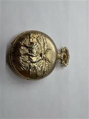 CARIOLE ANTIMAGNETIC POCKET WATCH ELK DEER
